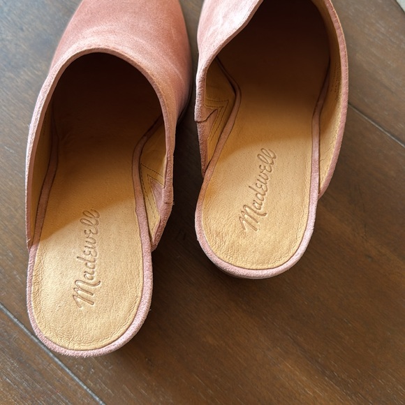 Size 8.5 Madewell The Harper Mule in Suede in old rose pink - Picture 10 of 13